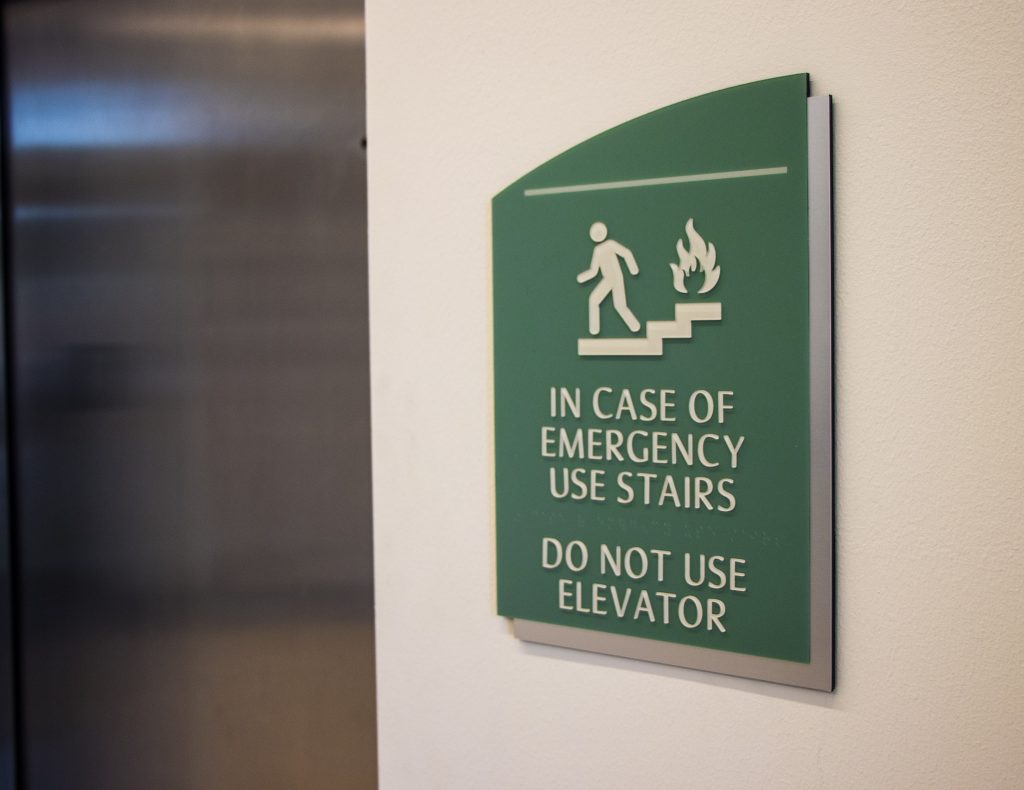 Mundelein Village Hall ADA Braille Signage