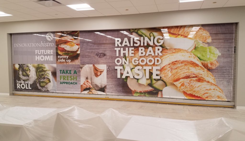 Large Interior Mesh Banner