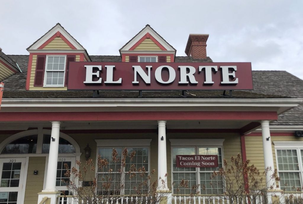 El Norte Channel Letters - Lake Bluff