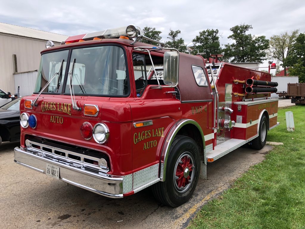 Gages Lake Auto Fire Truck Decals