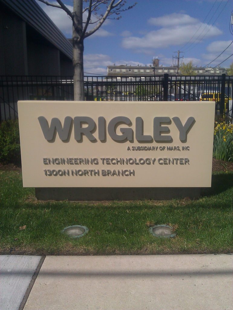 Wrigley Monument Sign - Chicago